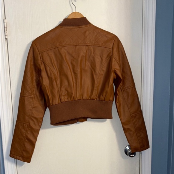 New Look Women's Tan Bomber Jacket - Picture 11 of 14